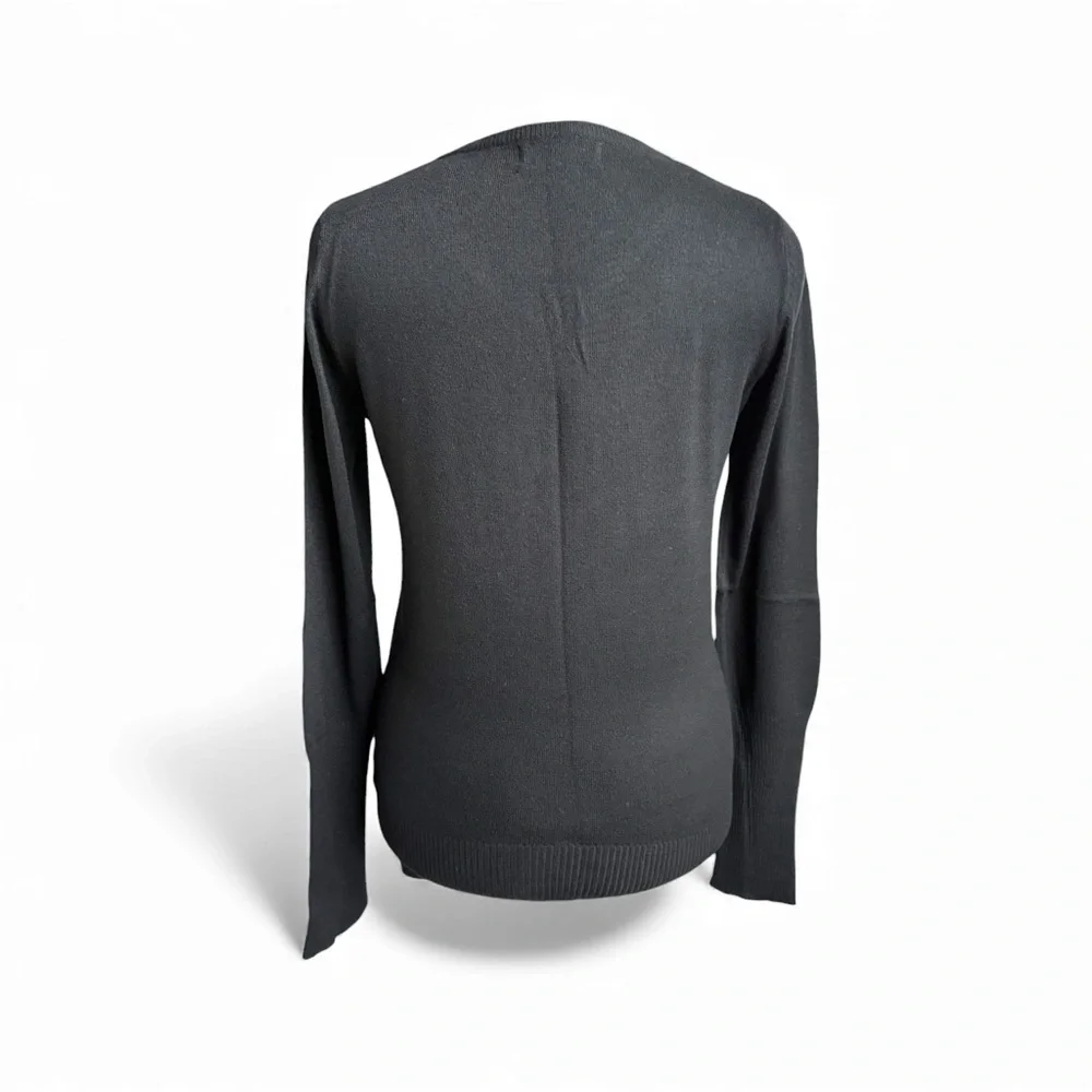 Target Dark Gray Knit Top - Picture 6 of 8